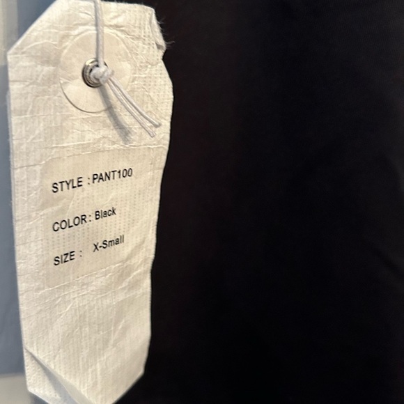 NWT AuDience Women’s Black Mesh Leggings- Black/ Size X-Small - Picture 7 of 9